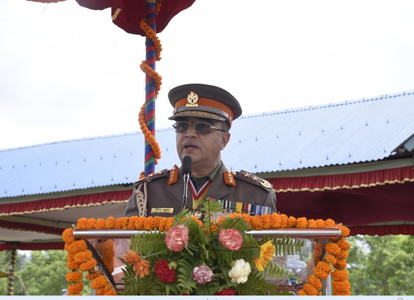 उच्च मनोवलकासाथ कार्यक्षेत्रमा खटिन महानिरीक्षक खनालकाे निर्देशन