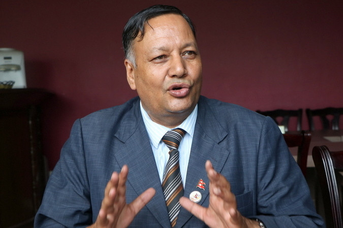लोकतन्त्र जोगाउन गठबन्धन बनेको हो : शिक्षामन्त्री पौडेल