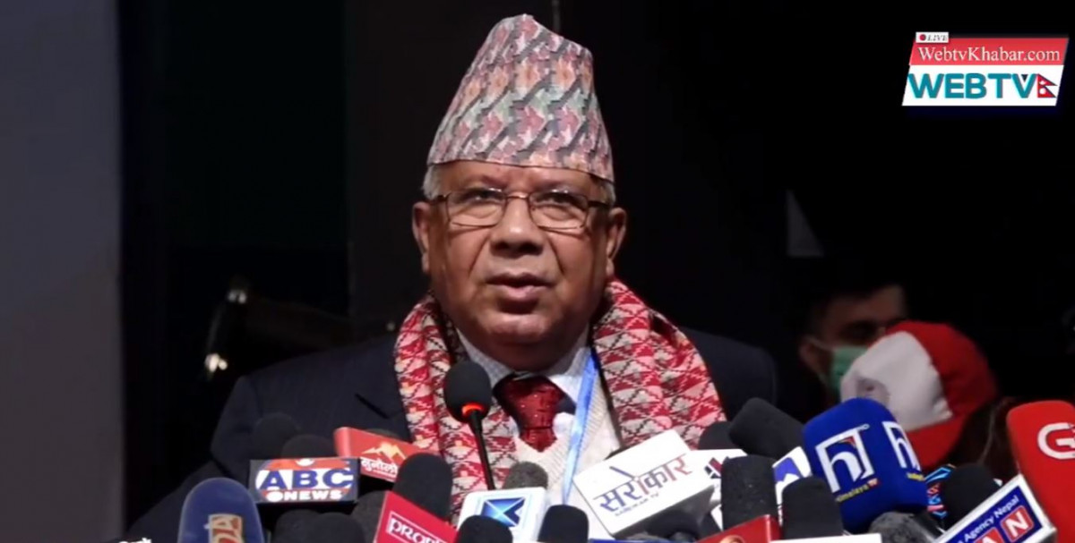 केपी ओलीप्रति माधव नेपालकाे आक्राेश