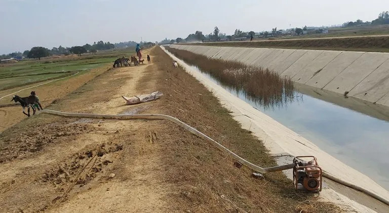 श्रमदानबाट कुलो खन्नेपछि सिँचाइको सपना पूरा