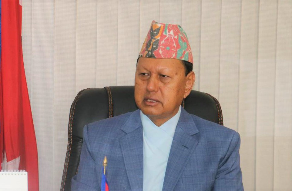 स्वास्थ्यमन्त्रीसँग राजदूत पोलिटको शिष्टाचार भेट
