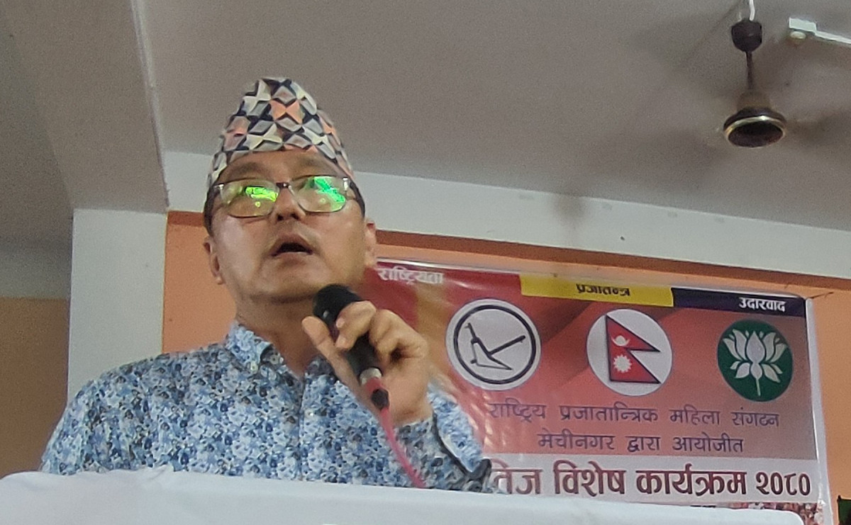 तीज र दसैँ नेपालीको मौलिक र साझा पर्व : अध्यक्ष लिङ्देन