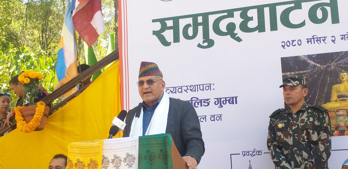 ‘बुद्धले देखाउनुभएको शान्ति र शिक्षा अँगाल्नुको विकल्प छैन’