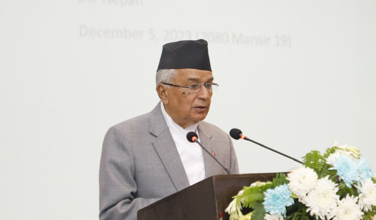 विकासको मूल आधार सुशासन हो : राष्ट्रपति