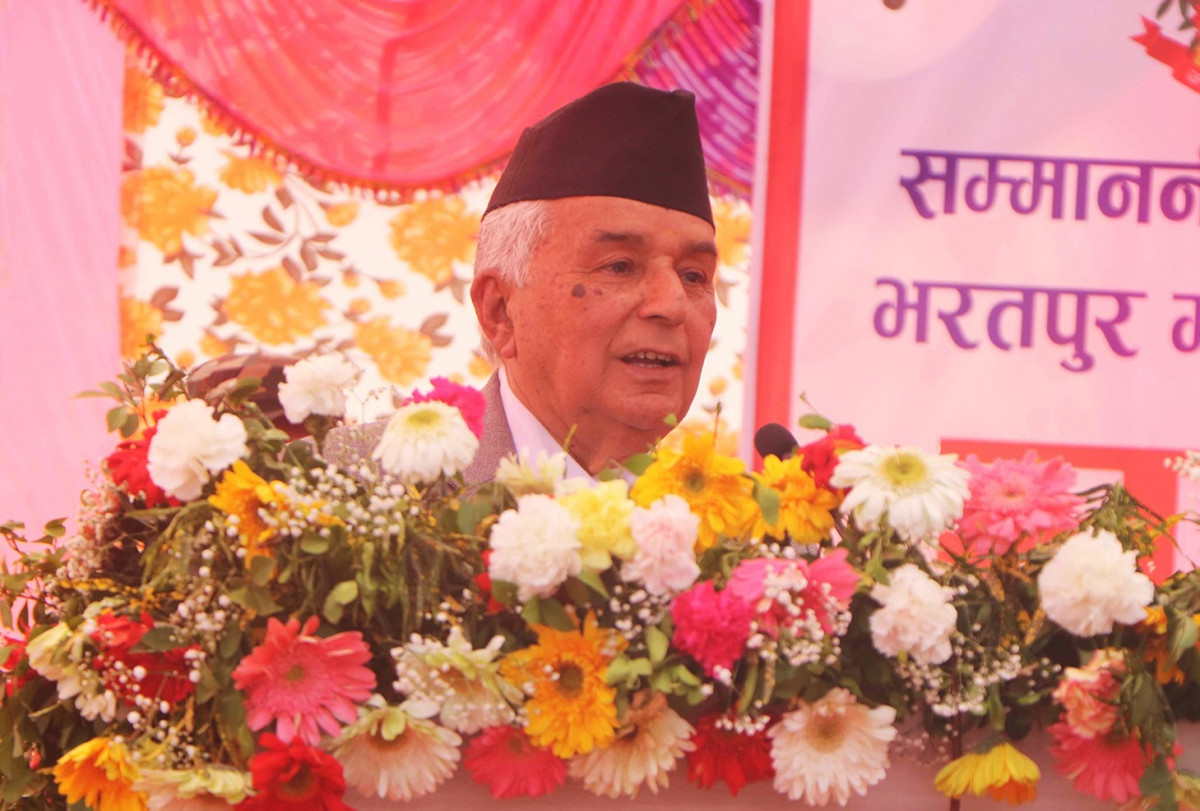 विकास निर्माणमा सबै  राजनीतिक दल एकजुट हुनुपर्छ : राष्ट्रपति पौडेल