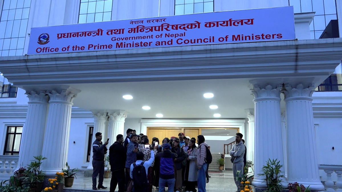 सरकार, राजनीतिक दल र ‘जेनजी’ प्रतिनिधिबीच छलफल हुँदै